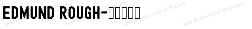 Edmund Rough字体转换